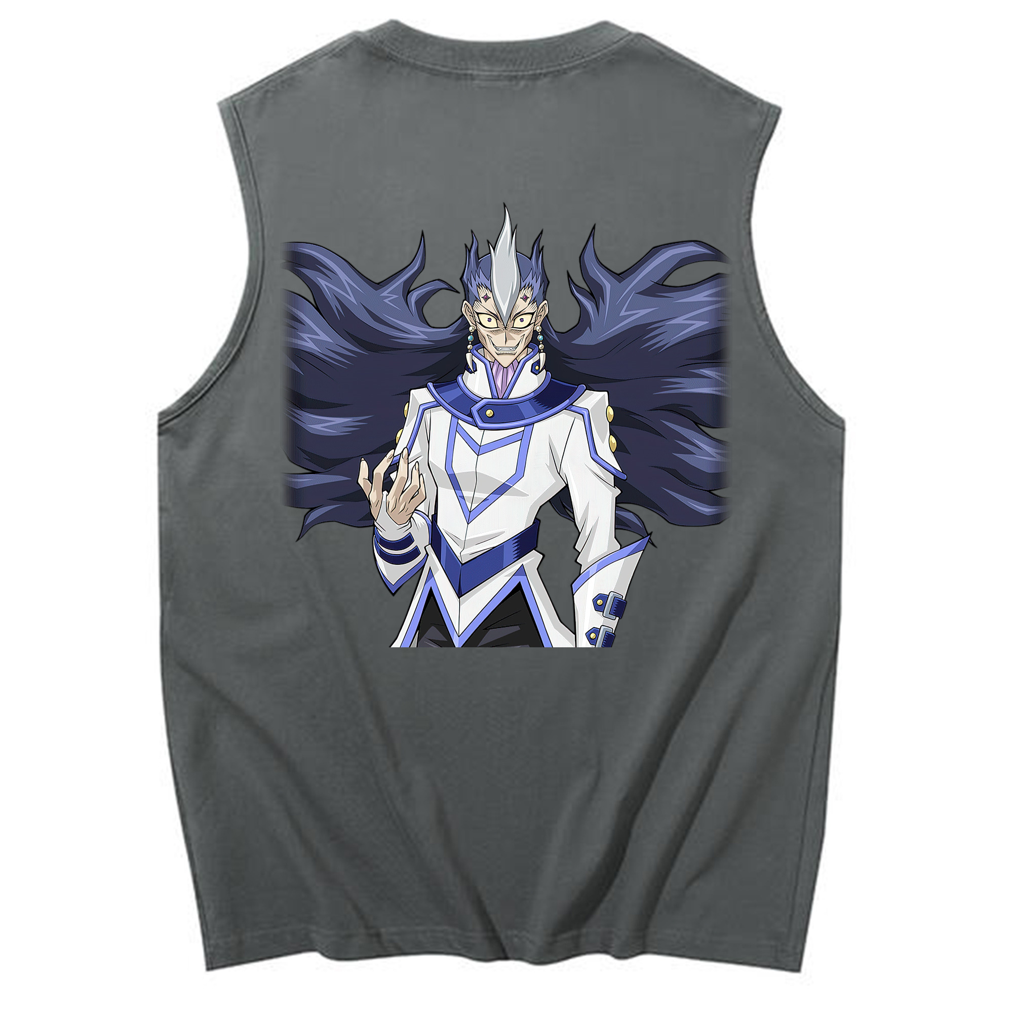 （画像用） 遊☆戯☆王 Yu-Gi-Oh! コットン100％タンクトップ（背面プリント）